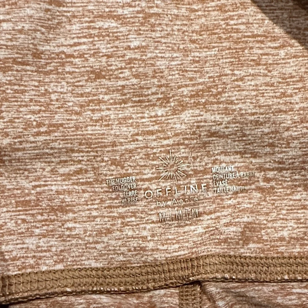 Aerie Light Brown Heathered Leggings